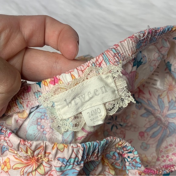 SOLD! Colorful Floral Dress with Bloomers - Picture 6 of 8